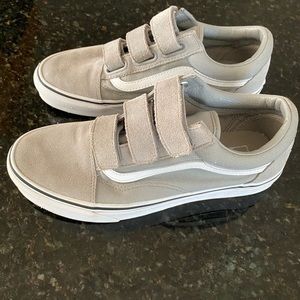 Vans Suede/Canvas Old Skool V Shoe Gray